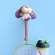 thumbnail image 5 of Funda para mango de raqueta de bádminton, absorbente de dibujos animados, antideslizante, sobregrip de Bádminton Púrpura, 5 of 7