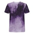 thumbnail image 4 of ZZwxWA Men's Tie Dye T-Shirt Gradient Short Sleeve Tops Summer Casual Crew Neck Shirts Outdoor Activities Loose Fit Tees, 4 of 4