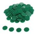thumbnail image 4 of Juego de 100 Monedas de Plástico Sin Límites, Juego de Piratas, Monedas Del Tesoro, Favores de Fiesta - Verde Sunnimix fichas de bingo, 4 of 8