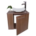 thumbnail image 2 of Gabinete para baño DECOMOBIL moderno con Lavamanos y Monomando Izquierdo Nogal Neo GABINETE 07, 2 of 4