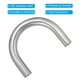thumbnail image 3 of Uxcell Codo de Tubo Extendido de 180 Grados, Conector Recto de Tubo de Doblado de Mandril U de 3/4 Pulgadas OD, Acero Inoxidable 304, 3 of 5