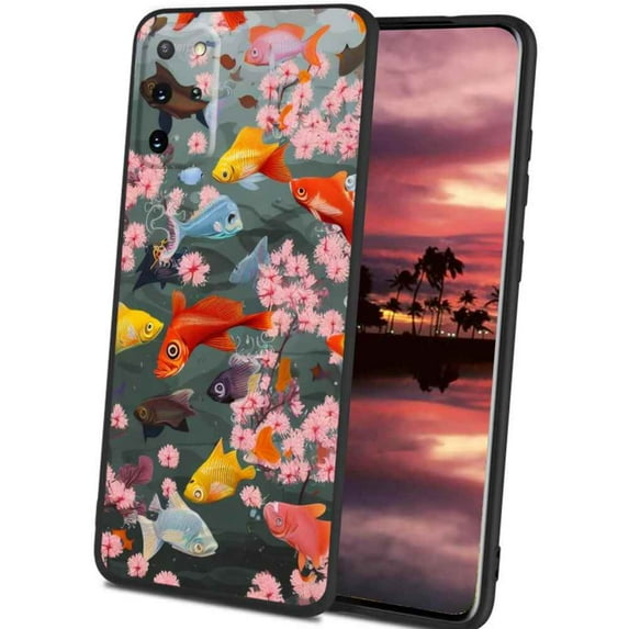 Compatible with Samsung Galaxy S20+ Plus Phone Case, Fishes-59 Case Men Women, Flexible Silicone Shockproof Case for Samsung Galaxy S20+ Plus