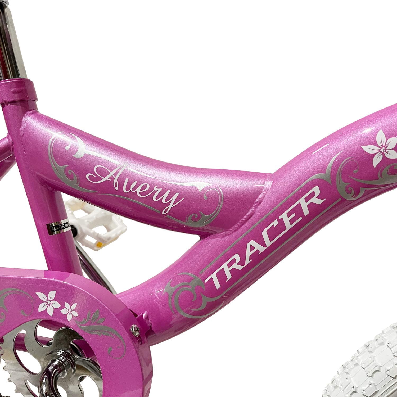 Micargi Girl's Avery Bicycle 16-Inch Wheel Pink