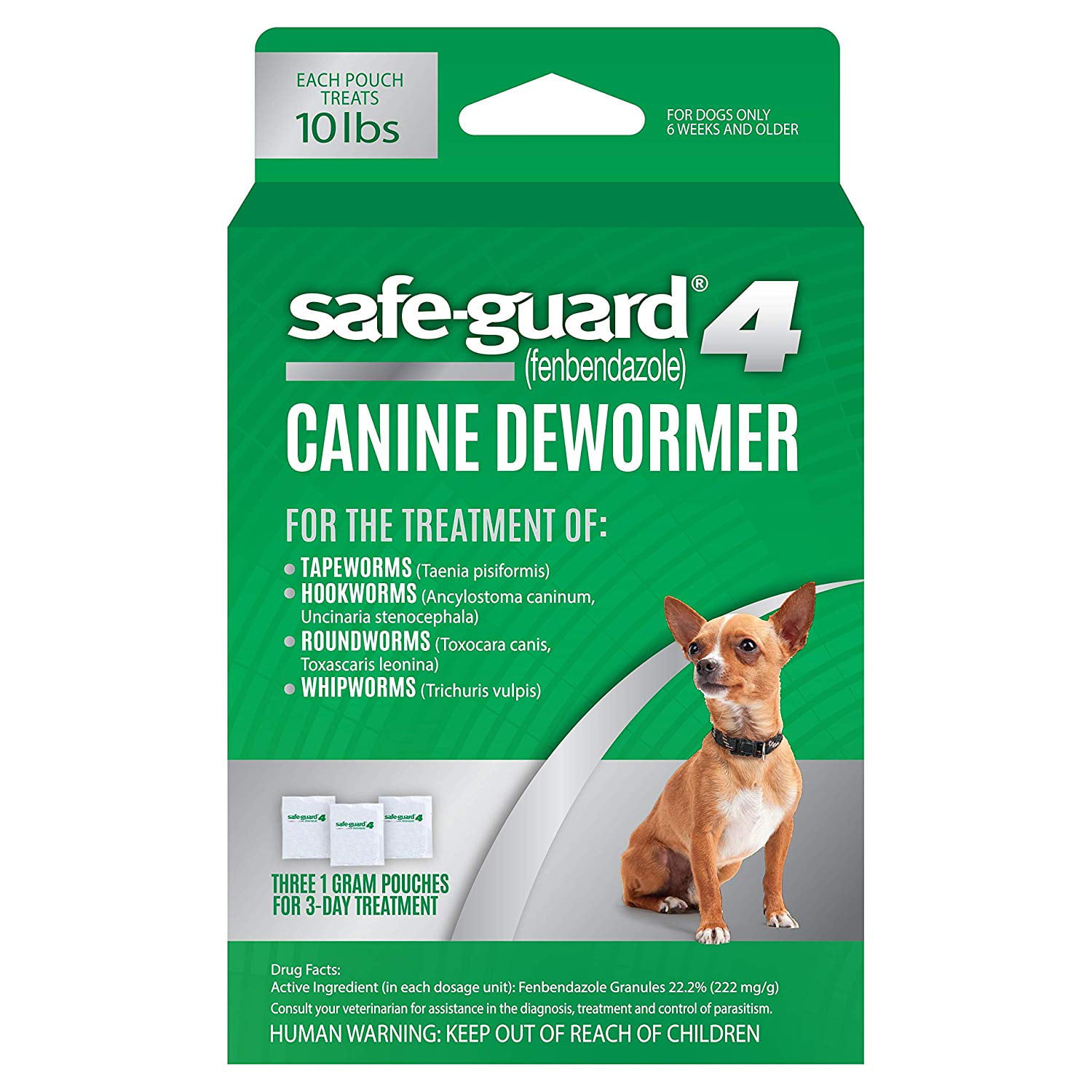 Safe-Guard 4 Canine Dewormer, 1 Gram 