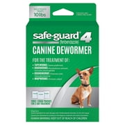 Angle View: Safe-Guard 4 Canine Dewormer, 1 Gram Pouches, 3-Day Treatment