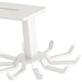 thumbnail image 4 of Modern Wall-Mounted Utensil Storage Solution with Swivel Hangers, Black, 4 of 7