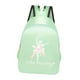 thumbnail image 5 of Mochila de ballet, bonita y portátil, ideal para bailarines latinos. verde, 5 of 9