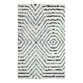 thumbnail image 2 of Unique Loom Tagine Collection Area Rug - Safiya (5' 3" x 8' Rectangle Black and White/Gray), 2 of 6