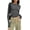 Gray, variant on Womens Long Sleeve Shirts Basic Spring Crop Tops Fall Fashion Layering Slim Fitted Tops