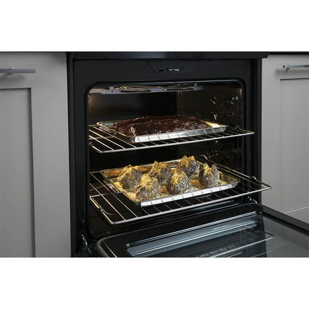 GE - 5.3 Cu. Ft. Self-Cleaning Slide-In Electric Range - White