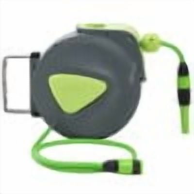 vidaXL Automatic Rewind Retractable Garden Hose Reel Wall Mounted
