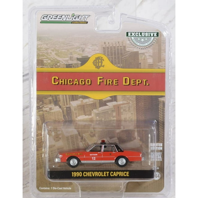 Coche fundido Greenlight 1990 Chevrolet Caprice a escala 1:64