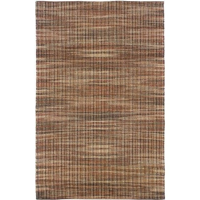 LR Resources NATUR03305HEB5079 5 ft. x 7 ft. 9 in. Natural Fiber Rectangle Area Rug, Hebrides