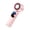 Pink, variant on ANXPTIME USB Rechargeable Handheld Fan With draft Function And Quiet Operation