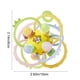 thumbnail image 5 of Colorful Baby Rattle Grasping Toy - Safe And Sturdy For Infants - For Teething Shaking And Grasping - Made From Materials, 5 of 7
