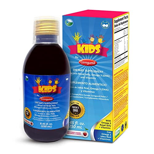 Ceregumil Kids Vitamins with Royal Jelly, Omega 3 Macao Ubuy