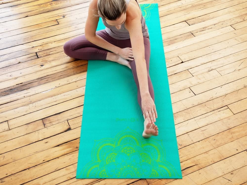 Yoga Mat Anti Slip Pilates Mat Pilates Natural Rubber Protection Mattress  Training Positioning Non Slip Mat Yoga Meditation Pads Q230826 From  Darlingg, $8.14