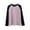 Fall Clothes Purple, variant on Womens Basic Fall Clothes, Long Sleeve Shirts for Women Fashion Loose Fit Color Patchwork Raglan Sleeve Crewneck T-Shirts Tops