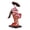 Style F, variant on Statuette Japanese Doll Ornament 26cm Handicraft with Flat Bottom Base for Desktop Windowsill Display for Fans
