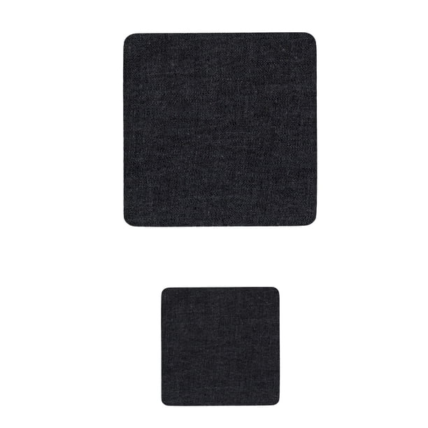 Cateissary Parches adhesivos de tela Jean, Kit de reparación de ropa DIY ovalado Rectangular cuadrado con bolsa de costura Type3 Cateissary HA001937-00