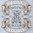 thumbnail image 2 of CafePress - Cicadas Exist Loudly Periodical Cicadas Entomology - Cute Infant Baby Football Bodysuit, 2 of 3