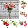 thumbnail image 1 of 1Pc Carnation Artificial Flower Fake Plant Home Decor Wedding Party Centerpieces, 1 of 9