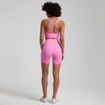 thumbnail image 5 of Conjunto de 2 piezas de pantalones cortos de yoga de nailon suave y mantecoso, ropa deportiva para mujer, chándal, ropa de entrenamiento, sujetador deportivo, 5 of 5