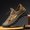 Khaki, variant on Men's Breathable Mesh Leather Closed-Toe Outdoor Hiking Sandals