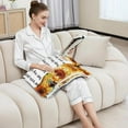 thumbnail image 5 of Yibo Mothers Day Birthday Gifts Blanket Flannel Soft and Comfortable Anti-static Bed Sofa Blanket, 5 of 7