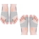 thumbnail image 1 of HYGGEAR Hallux Valgus Corrector Adjustable Toe Separator Corrector with Silicone Pads for Big Toe Bunion (Grey x 2 Pairs) 2025, 1 of 5