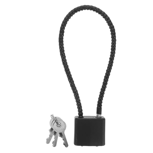KALLORY Cable De Negro Alta Para Bicicletas Scooters Y Puertas En Casa