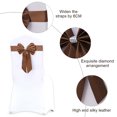 thumbnail image 4 of 10 Pack Reversible Chair Sashes with Buckle Double Sided Bow Tie Chair Bands, 4 of 5