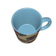 thumbnail image 5 of Old Style Flower Coffee Mug Fun Custom Ceramic Mugs 11oz Sky Blue, 5 of 5