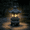 Tripod Ding Lantern, variant on UV‑Resistant Solar Lighted Pagoda Garden Statue, Resin Japanese‑Style Zen Outdoor Lantern for Landscape Decoration