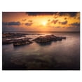 thumbnail image 2 of Sunset over African Seashore - Oversized Beach Canvas Artwork, 2 of 3