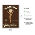 thumbnail image 2 of Josephine Baker - African American Entertainer - Bobino Music Hall France - Vintage Theater Poster by Guy Ventouillac c.1975 - Master Art Print 10in x 14in, 2 of 4