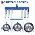 thumbnail image 4 of Adjustable Tire Wheel Dolly, 500 lbs Capacity Adjustable Truck Tire Dolly & Lift Tool for Garage, Workshop or Auto Shop, 4 of 9