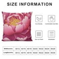 thumbnail image 6 of HENGT  Throw Pillow Covers Vintange Flower Pattern Peony Floral Cushion Pillow Case Home Decor Pillowcase 2pcs, 6 of 6