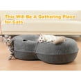thumbnail image 2 of DOOKRON 8-Shaped Large Cat Tunnel Bed,  Peekaboo Cat  Cave, 2 of 7