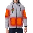 thumbnail image 2 of Xihbxyly Chaqueta Térmica, Abrigo Informal de Manga Larga para Hombre, Cómoda Camiseta de Cuello Redondo, Camisa Versátil para Fiestas En La Playa, Ropa Informal de Uso Diario, Estilo Moderno para Ho, 2 of 6