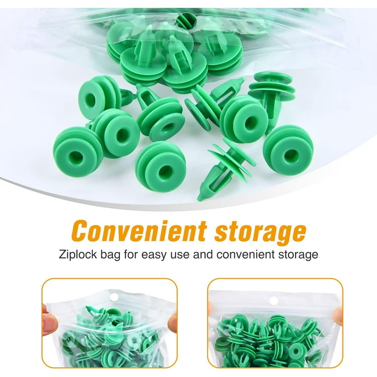 GOOACC 100Pcs Door Panel Retainer Clips Replacement for Jeep Grand