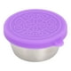 thumbnail image 3 of Salón de belleza de aceite esencial de acero inoxidable contenedor de condimentos taza de salsa con tapa 50ml tapa púrpura, 3 of 8