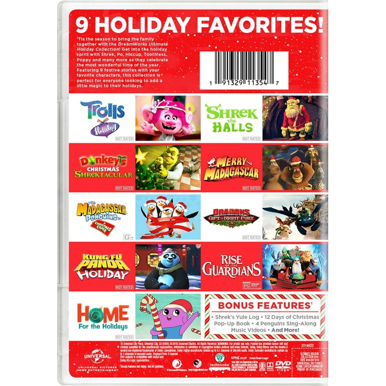 DreamWorks Ultimate Holiday Collection (DVD Set) [DVD] - Walmart.com
