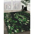 thumbnail image 3 of Ahgly Company Machine Washable Indoor Rectangle Transitional Fall Forest Green Area Rugs, 8' x 10', 3 of 7
