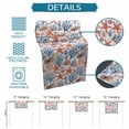 thumbnail image 5 of Table Runner Dresser Scarf 13 x 72 Inch Summer Watercolor Style Orange Ocean Starfish Coral Table Runners Non-Slip Heat Kitchen Dining Table Decor for Indoor Outdoor Home Party Decoration, 5 of 7