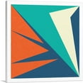 thumbnail image 1 of ARTCANVAS Mid-Century Modern Shattered Glass Canvas Art Print - Size: 36" x 36" (1.50" Deep), 1 of 9