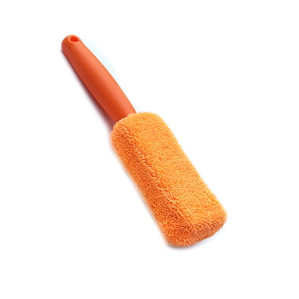 Portable Microfiber Wheel Tire Rim Brush Car Wheel Wash Cleaning with
