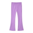 thumbnail image 5 of Wxirdiow Kids Clothes Girls Girl's Wideband Waist Leggings High Waisted Workout Yoga Pants Purple Size,15-16 Years, 5 of 5