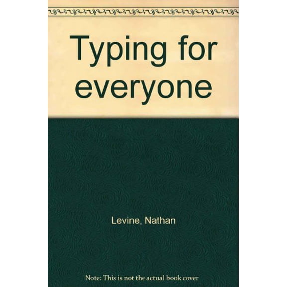 Pre-Owned Typing for everyone Paperback