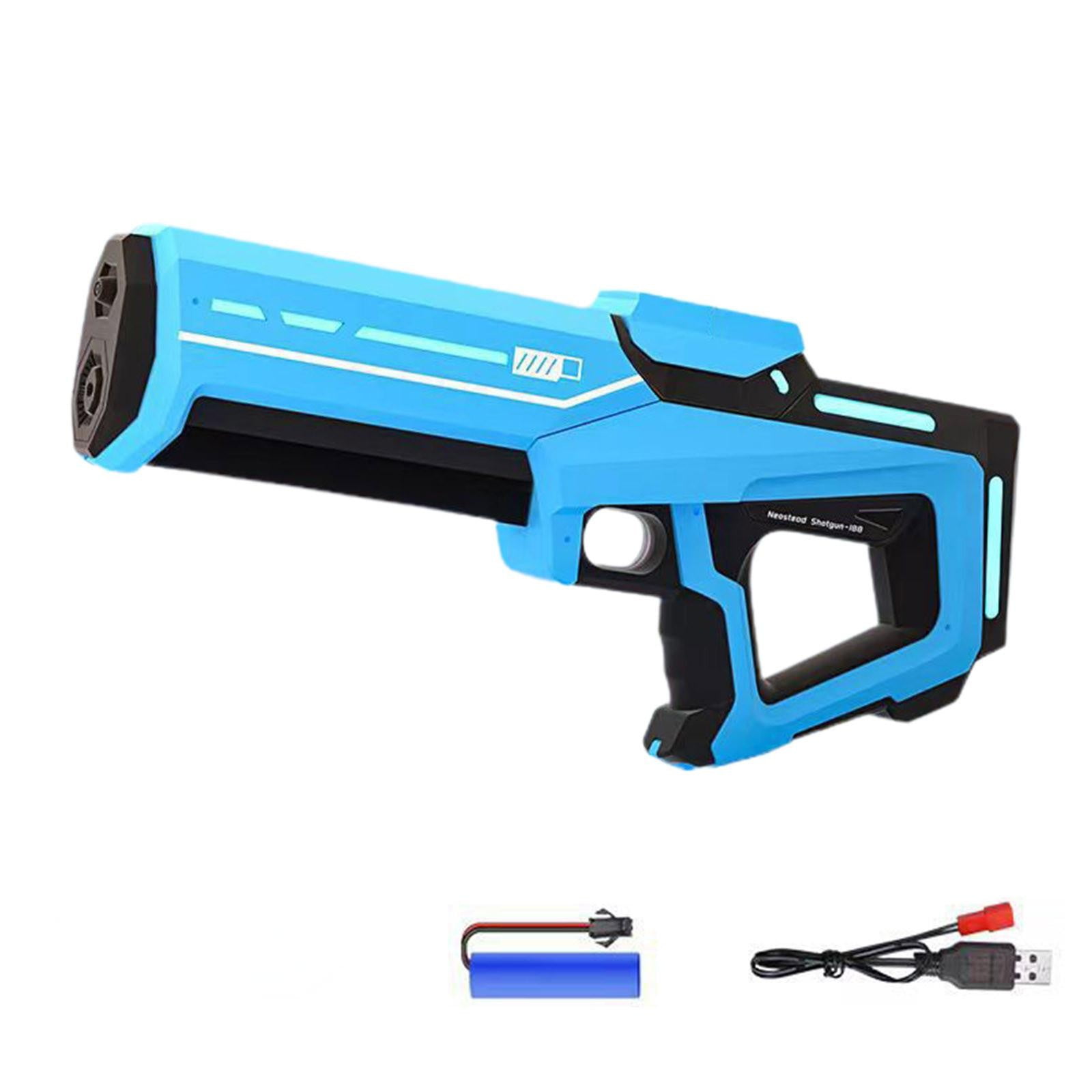 Electric Automatic Water Blaster with Continuous Firing Action - High Pressure Water Gun for Outdoor Summer Fun and Water Battle Games with Strong Spray for Exciting Play Sessions